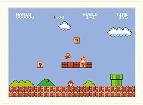 Pyramid Super Mario Bros. 1-1 30 X 40cm