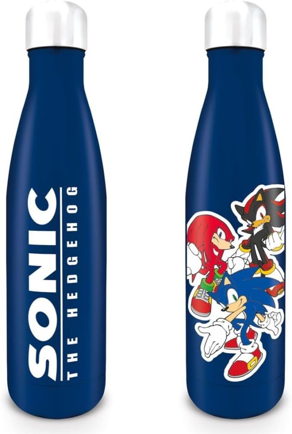 Sonic The Hedgehog Speed Trio Metal Drinks Bottle