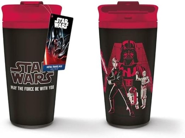 Star Wars May The Force Be With You Metal Travel Mug