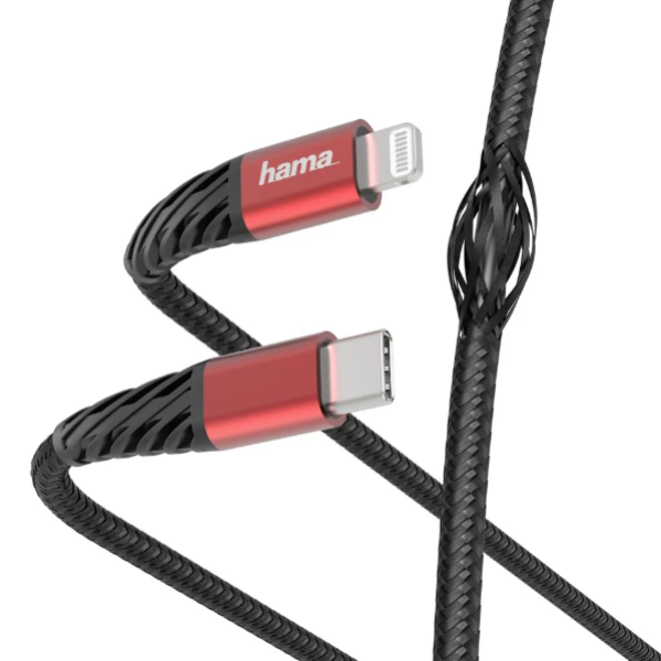 كابل شحن من Type-A إلى Lightning بطول 1.5 متر من Hama