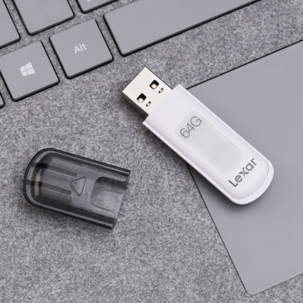 LEXAR JUMPDRIVE V100 64GB USB 3.0 FLASH DRIVE