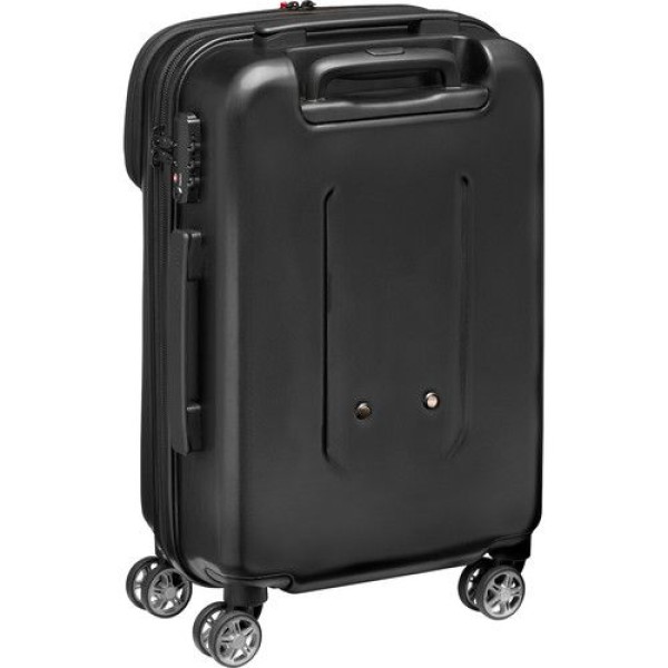 MANFROTTO MB PL-RL-S55 PRO LIGHT RELOADER SPIN-55 CARRY-ON CAMERA ROLLER BAG (BLACK)