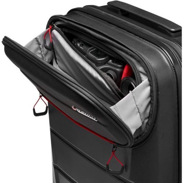 MANFROTTO MB PL-RL-S55 PRO LIGHT RELOADER SPIN-55 CARRY-ON CAMERA ROLLER BAG (BLACK)