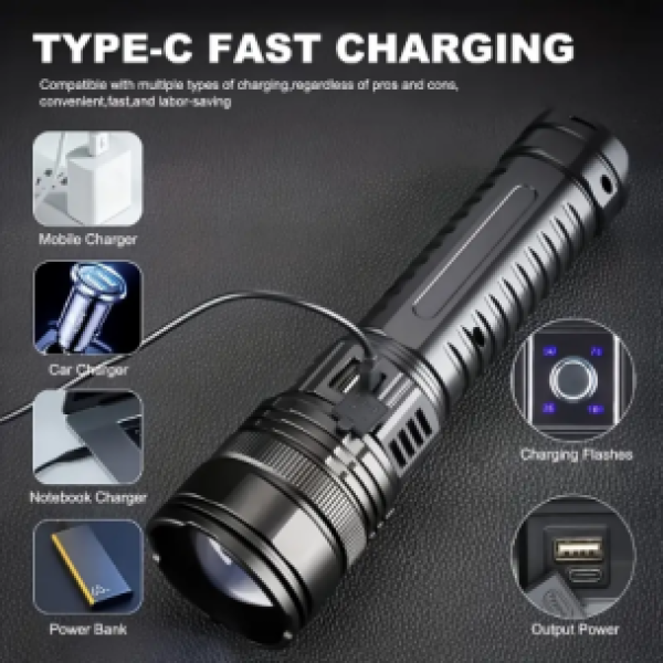 SKY - Power LED Waterproof Flashlight Torch