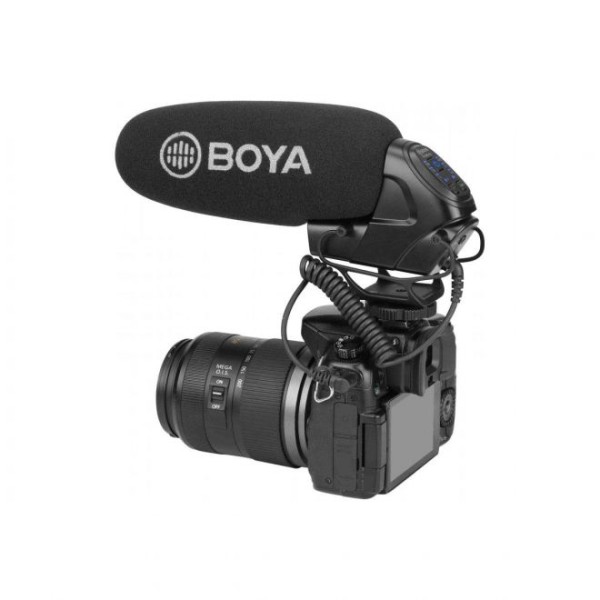 BOYA BY-BM3032 DIRECTIONAL ON-CAMERA SUPER-CARDIOID SHOTGUN MICROPHONE