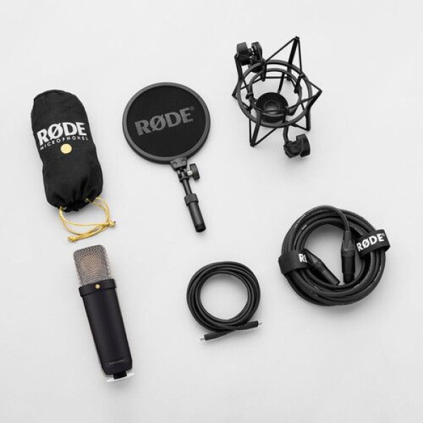 RODE NT1GEN5B GENERATION BLACK STUDIO CONDENSER MICROPHONE