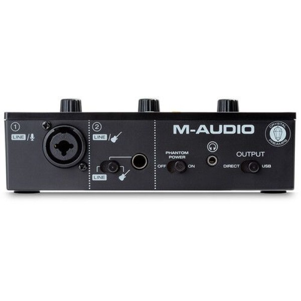 M-AUDIO MTRACKSOLOII M-TRACK SOLO 2-CHANNEL USB AUDIO INTERFACE