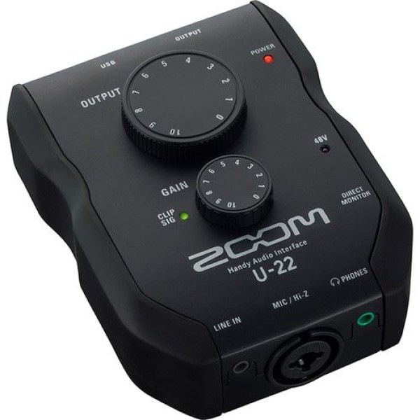 ZOOM U-22 - USB MOBILE RECORDING AND PERFORMANCE INTERFACE