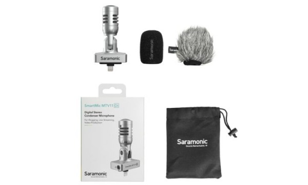 SARAMONIC SMARTMIC MTV11 DI DIGITAL STEREO CONDENSER MICROPHONE