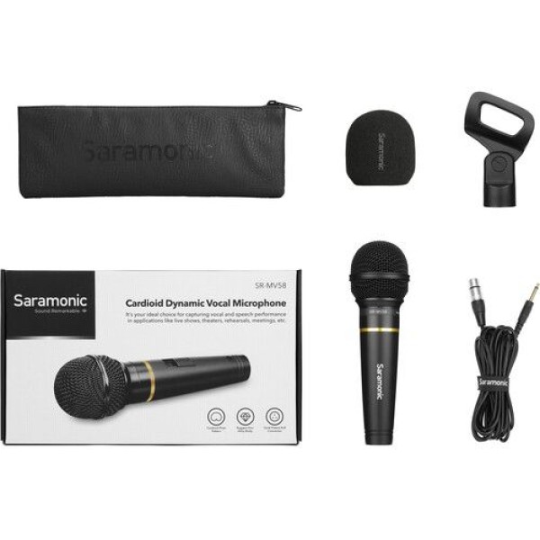 SARAMONIC SR-MV58 CARDIOID DYNAMIC VOCAL MICROPHONE