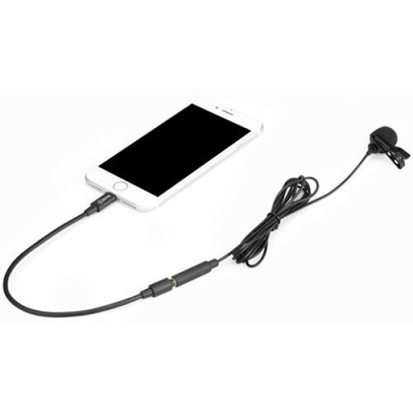 BOYA BY-M2 CLIP-ON LAVALIER MICROPHONE FOR IOS DEVICES