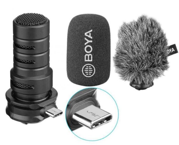 BOYA BY-DM100-OP DIGITAL SHOTGUN CONDENSER MICROPHONE FOR DJI OSMO POCKET