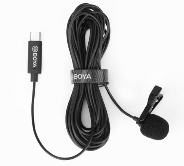 BOYA BY-M3-OP CLIP-ON DIGITAL LAVALIER MICROPHONE FOR DJI OSMO POCKET