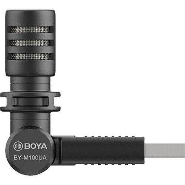 BOYA BY-M100UA ULTRACOMPACT CONDENSER MICROPHONE WITH USB TYPE-A CONNECTOR