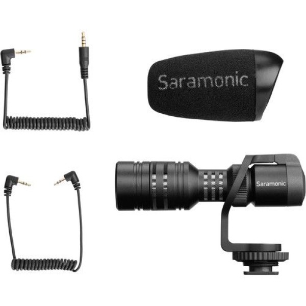 SARAMONIC VMIC MINI COMPACT CONDENSER VIDEO MICROPHONE FOR DSLR AND SMARTPHONE