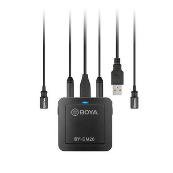 BOYA BY-DM20 DUAL-CHANNEL RECORDING KIT