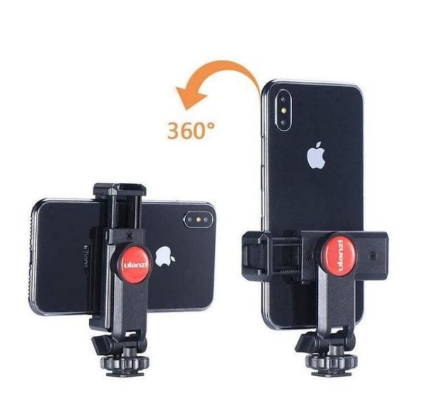 ULANZI ST-06 (1403) PHONE TRIPOD MOUNT WITH COLD SHOE