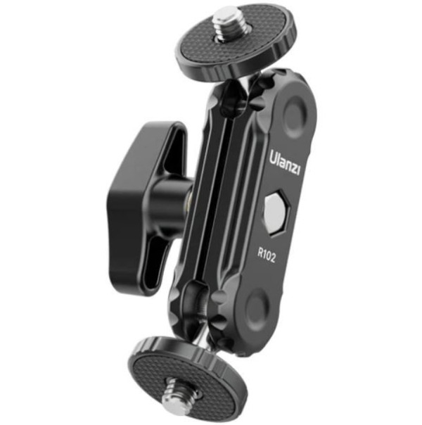 ULANZI R102 DOUBLE BALL HEADS 1/4'' GRIP