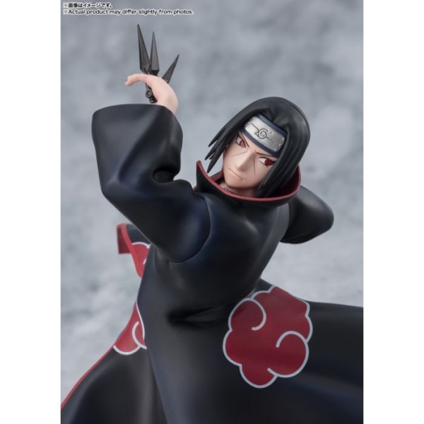 Bandai Figuartszero Itachi Uchiha-Light &Dark of Mangekyo Sharingan Action Figure