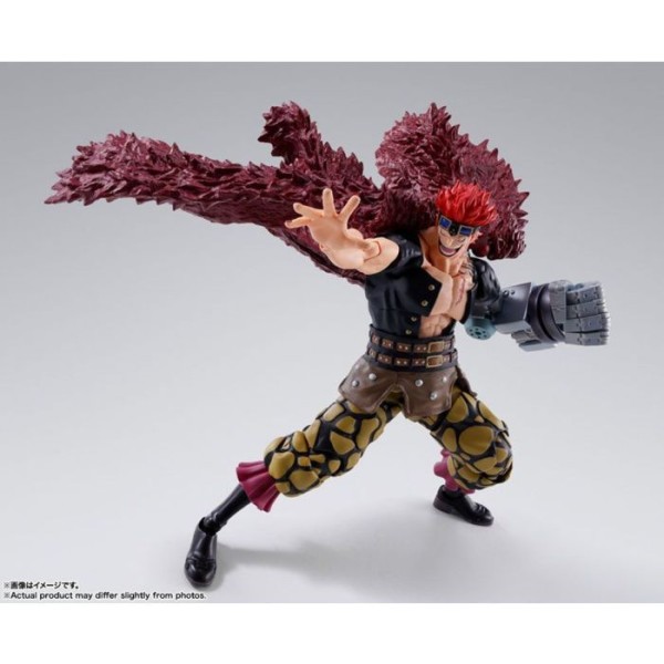 Bandai S.H.Figuarts Eustass.Kid -The Raid On Onigashima Action Figure