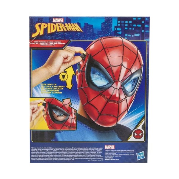 Hasbro Spiderman Electronic Mask With Retractable Light-Up Eyes