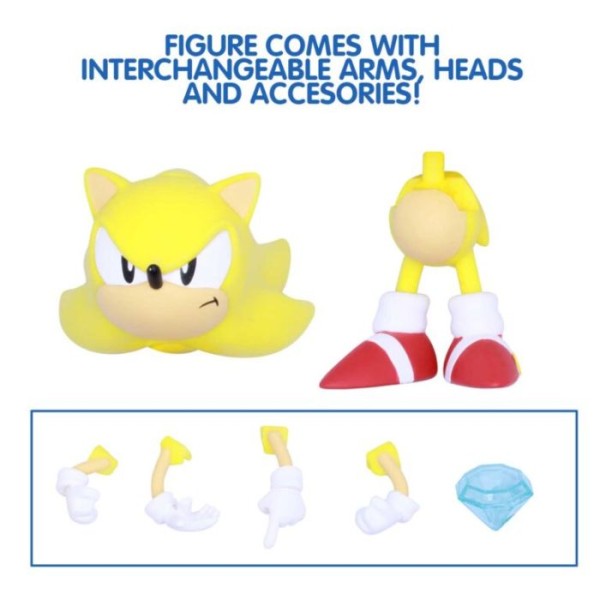 Sonic Classic Action Figures Super Sonic Series 2