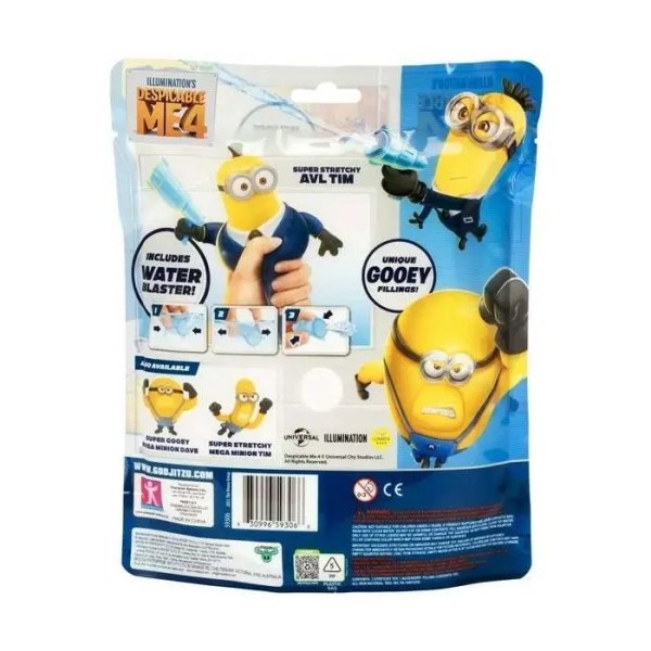 Despicable Me 4 Heroes Goo Jit Zu AVL Tim Action Figure