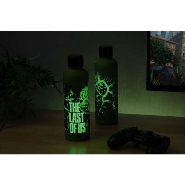 Paladone The Last Of Us Metal Water Bottle GITD