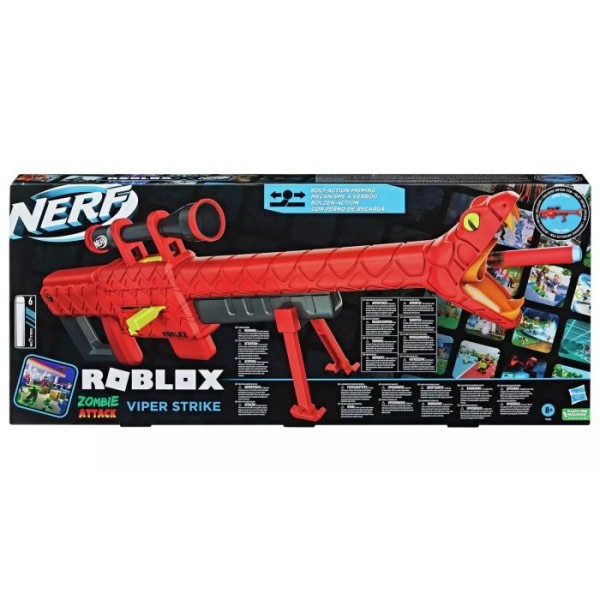 Nerf Roblox Zombie Attack: Viper Strike Dart Blaster