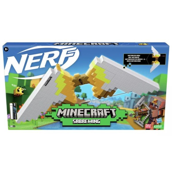 Nerf Minecraft Sabrewing Motorized Bow