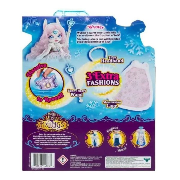 Magic Mixies pl S1 Doll Sgl Pack White Bunny