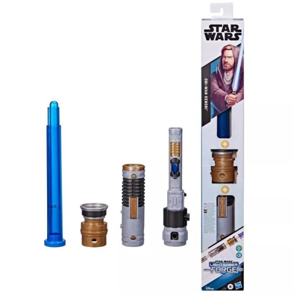 Star Wars Lightsaber Forge Obi-Wan Kenobi Electronic Blue Lightsaber