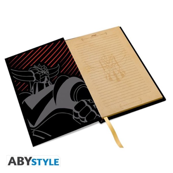 "GRENDIZER - Premium A5 Notebook "Gold Grendizer