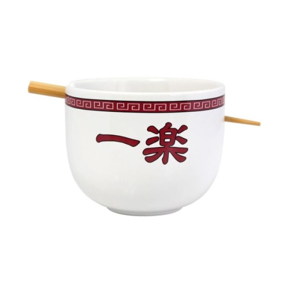 Just Funky Naruto Group Ramen Bowl With Chopsticks 14 Oz