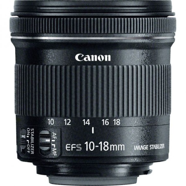 CANON LENS 10-18MM F4.5-5.6 IS STM