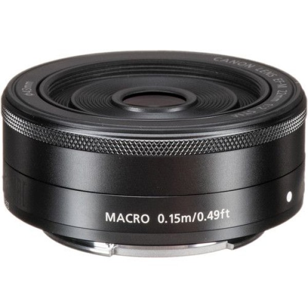 CANON EF-M 22MM F/2 STM LENS