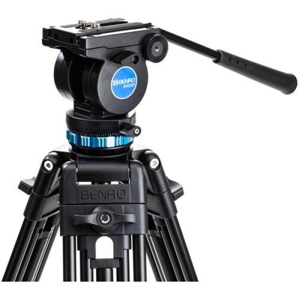 BENRO KH25P VIDEO HEAD & TRIPOD KIT (61.6" MAX)