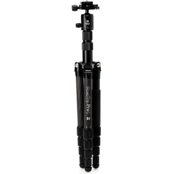 BENRO BMRTPROCBLK MEFOTO ROADTRIP PRO CARBON FIBER SERIES 1 TRAVEL TRIPOD WITH BALL HEAD & MONOPOD (BLACK)