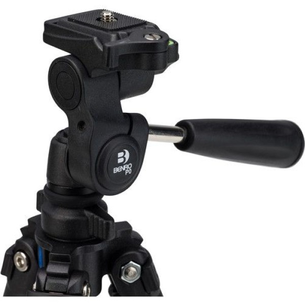 BENRO TAC008AP0 ACTIVE ALUMINUM TRIPOD WITH  PO 3-WAY PAN/TILT HEAD