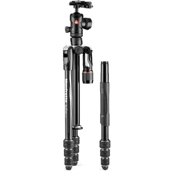 MANFROTTO MKBFRTA4B-BHM BEFREE 2N1 ALUMINUM TRIPOD WITH 494 BALL HEAD (TWIST LOCK)