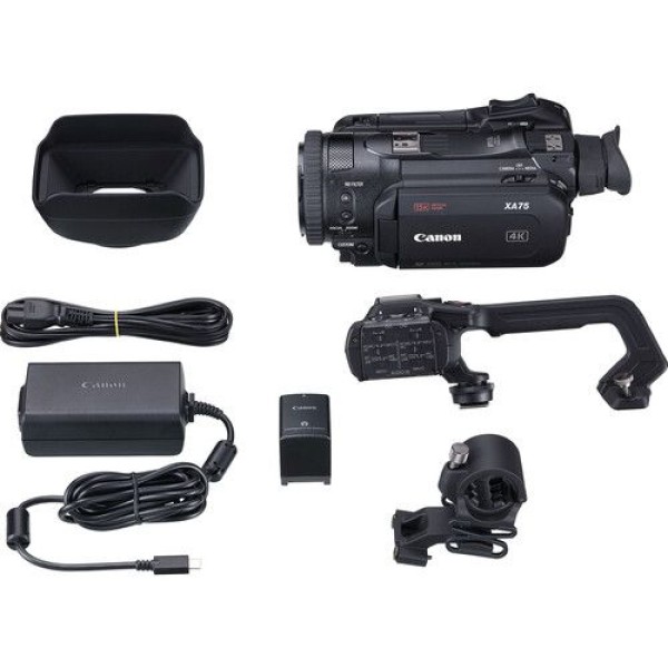 CANON XA75 UHD 4K30 CAMCORDER WITH DUAL-PIXEL AUTOFOCUS