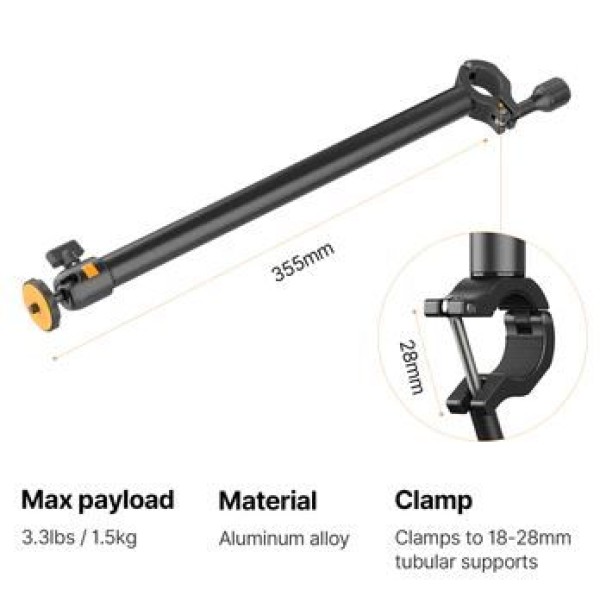 ULANZI LS02A HORIZONTAL EXTENSION ARM