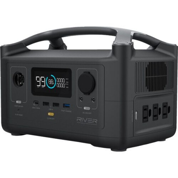 ECOFLOW RIVER 288WH/600W (BLACK)