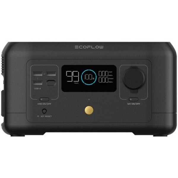 ECOFLOW RIVER MINI WIRELESS 210WH/300W (BLACK)