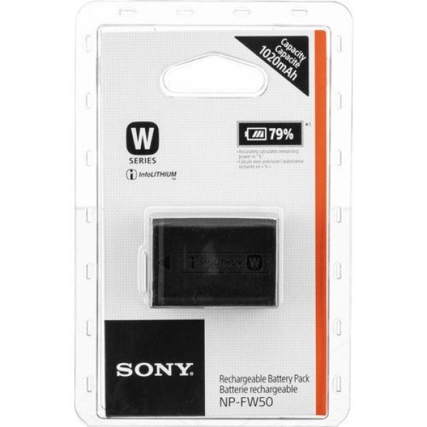 SONY BATTERY NP-FW50 FOR ALPHA 7/7II/R/RII/S