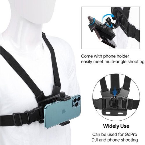 ULANZI U-SELECT MP2 HEAD STRAP AND CHEAST STRAP KIT