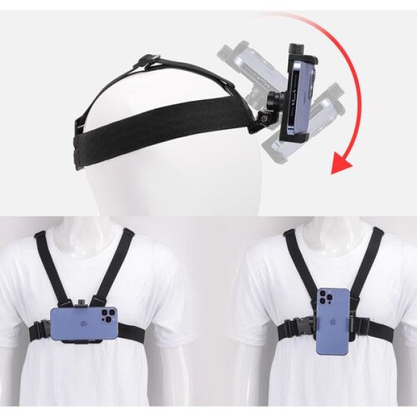 ULANZI U-SELECT MP2 HEAD STRAP AND CHEAST STRAP KIT