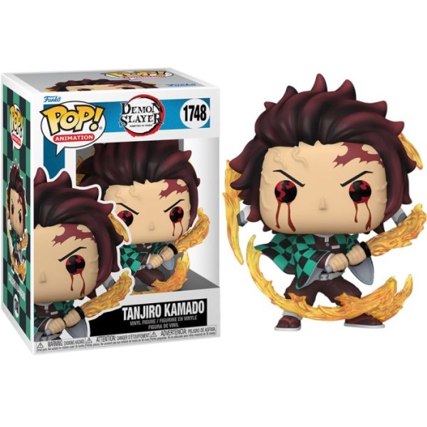 Funko Pop! Animation: Demon Slayer Tanjiro (Sun Breathing) Vinyl Figures