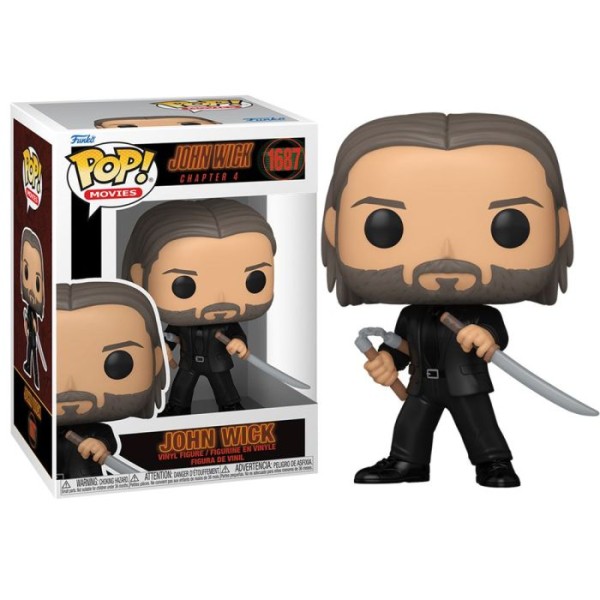 Funko Pop! Movies: John Wick 4 John Wick Vinyl Figures