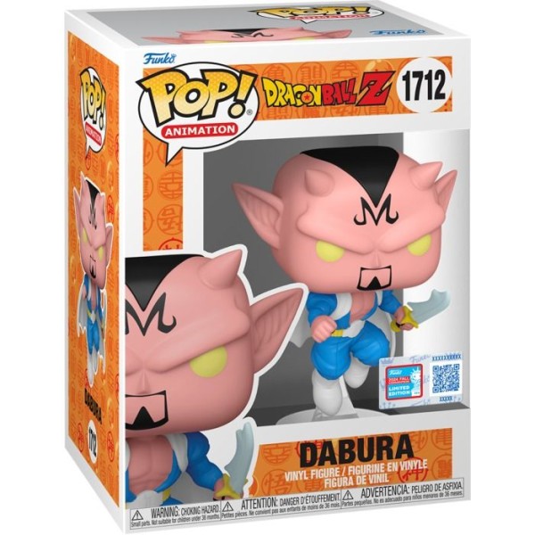 Funko Pop! Animation: Dragon Ball Z - Dabura (NYCC'24) Vinyl Figures